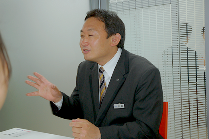 国際自動車km人財研修課の佐藤さん