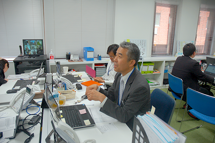 国際自動車kmのハイヤードライバー採用担当の人事田中さん